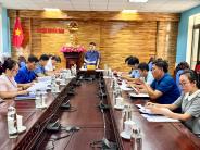 Hội nghị liên tịch thống nhất nội dung, chương trình, thời gian tổ chức kỳ họp thứ 23  HĐND huyện khóa XX nhiệm kỳ 2021-2026